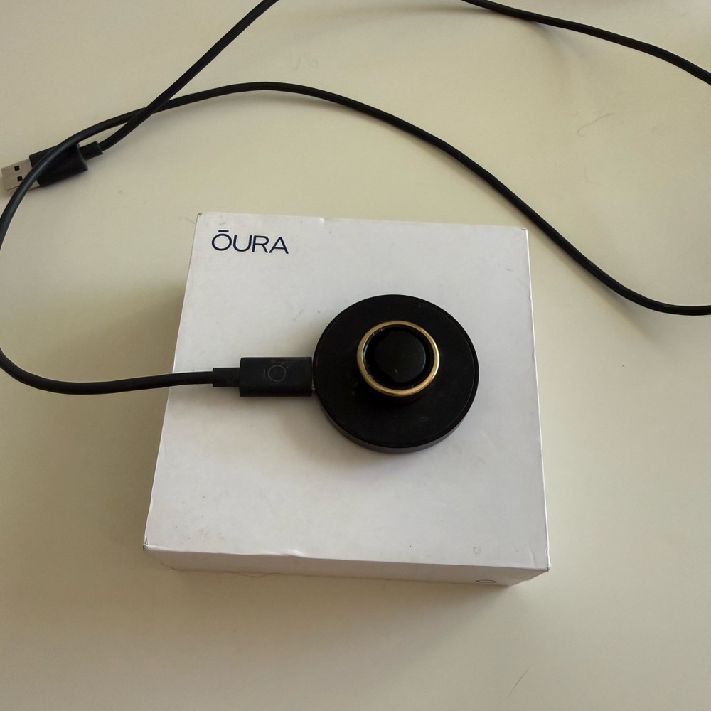 Oura gen 3 horizon gold size 7